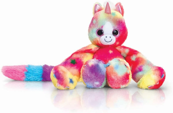 Keel 35cm Hugg'ems Soft Toy Cuddly toy Hanging Toy (Multicoloured Unicorn)