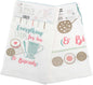 Tea & Biscuits Design Tea Towel 3pk