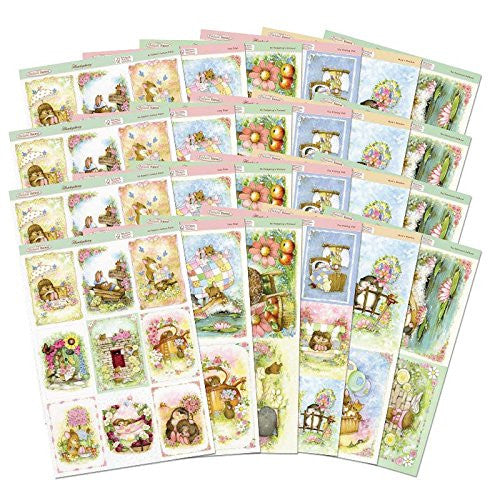 hunkydory return to patchwork forest traditional decoupage - hanrattycraftsgifts.co.uk