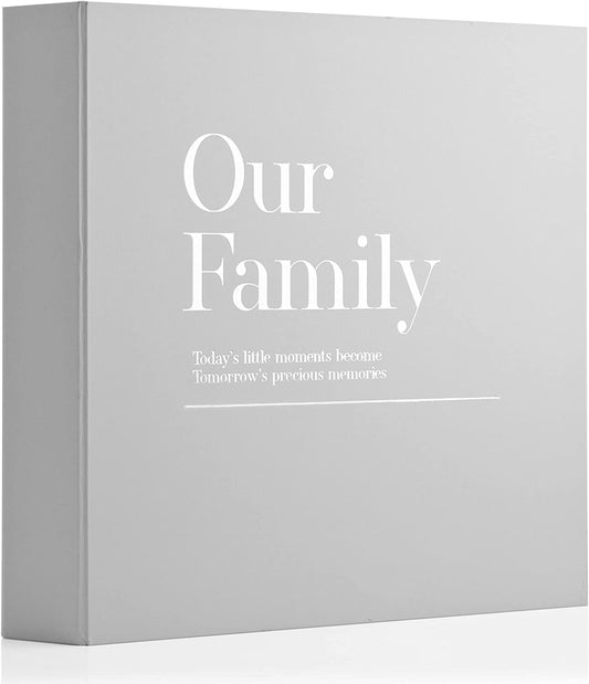 Celebrations Moments Coffee Table Photo Album - Our Family