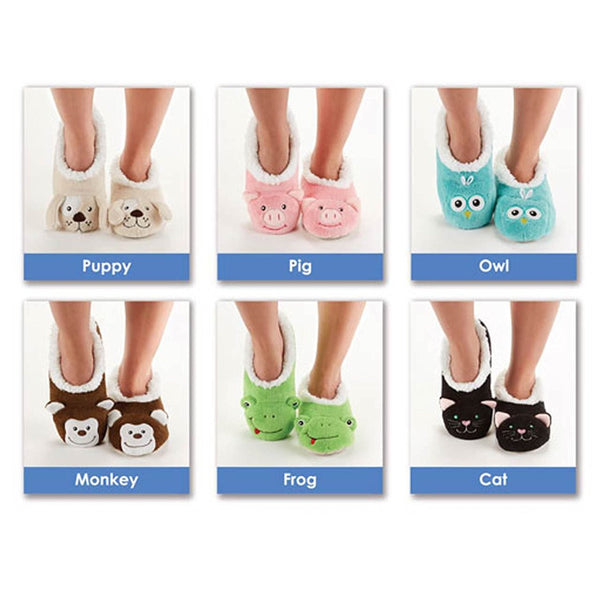 Ladies Animal Snoozies Slippers - Size UK Ladies 3-4 - hanrattycraftsgifts.co.uk