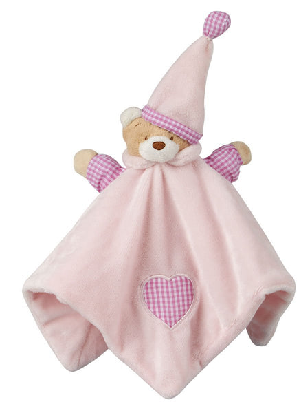 Baby Town Super Soft Newborn Baby Plush Comforter Teddy Bear Snuggle Features Puppet Blanket - hanrattycraftsgifts.co.uk