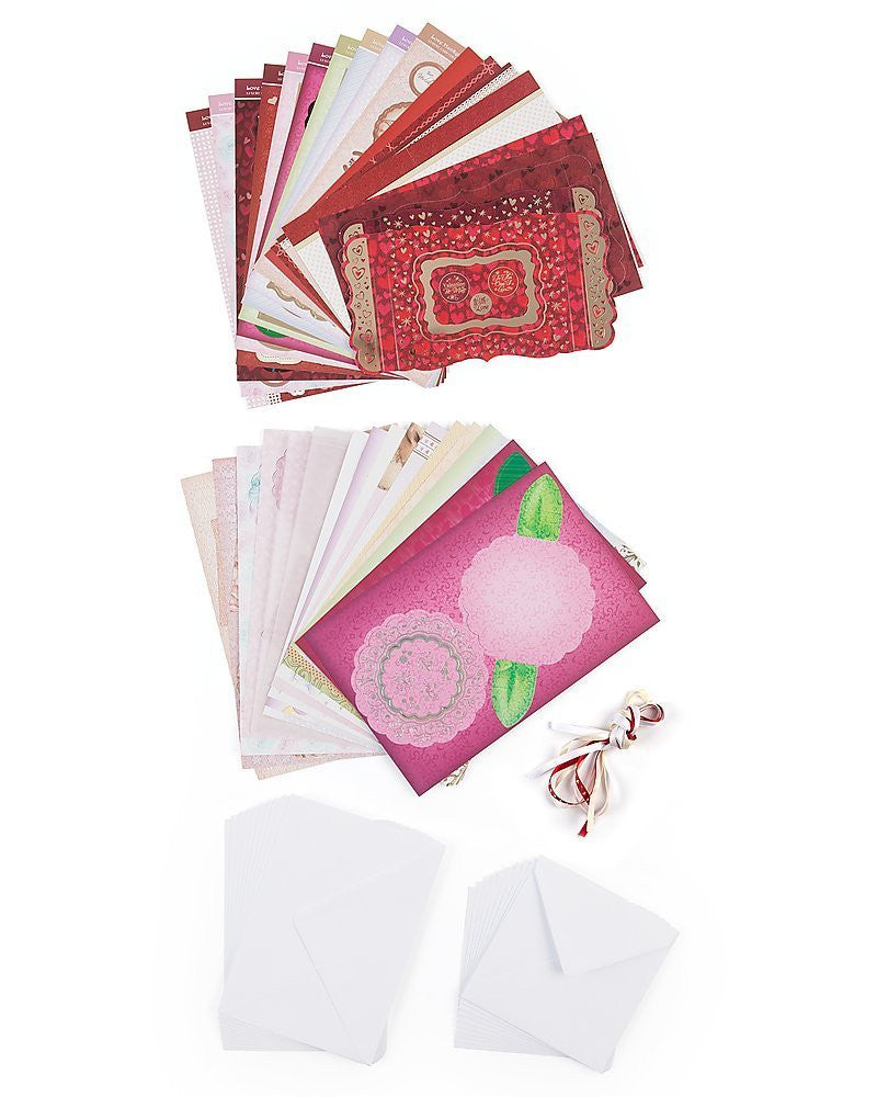 hunkydory adorable scorable luxury card collection snowy days love from santa - hanrattycraftsgifts.co.uk