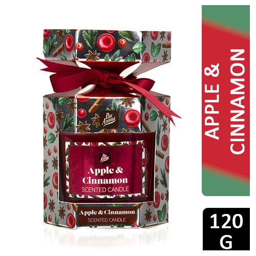 Pan Aroma Christmas Candle Apple & Cinnamon 120g