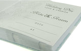 Love & Cherish Pearlised Paperwrap Wedding Photo Album - hanrattycraftsgifts.co.uk