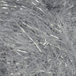 King Cole Tinsel Chunky Knitting Yarn Festive Wool 50 Gram Ball (Silver - 206)