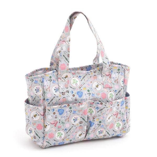 Craft Bag - Matt PVC - Homemade | Hobby Gift MRB/286 | 12½x39x35cm - hanrattycraftsgifts.co.uk