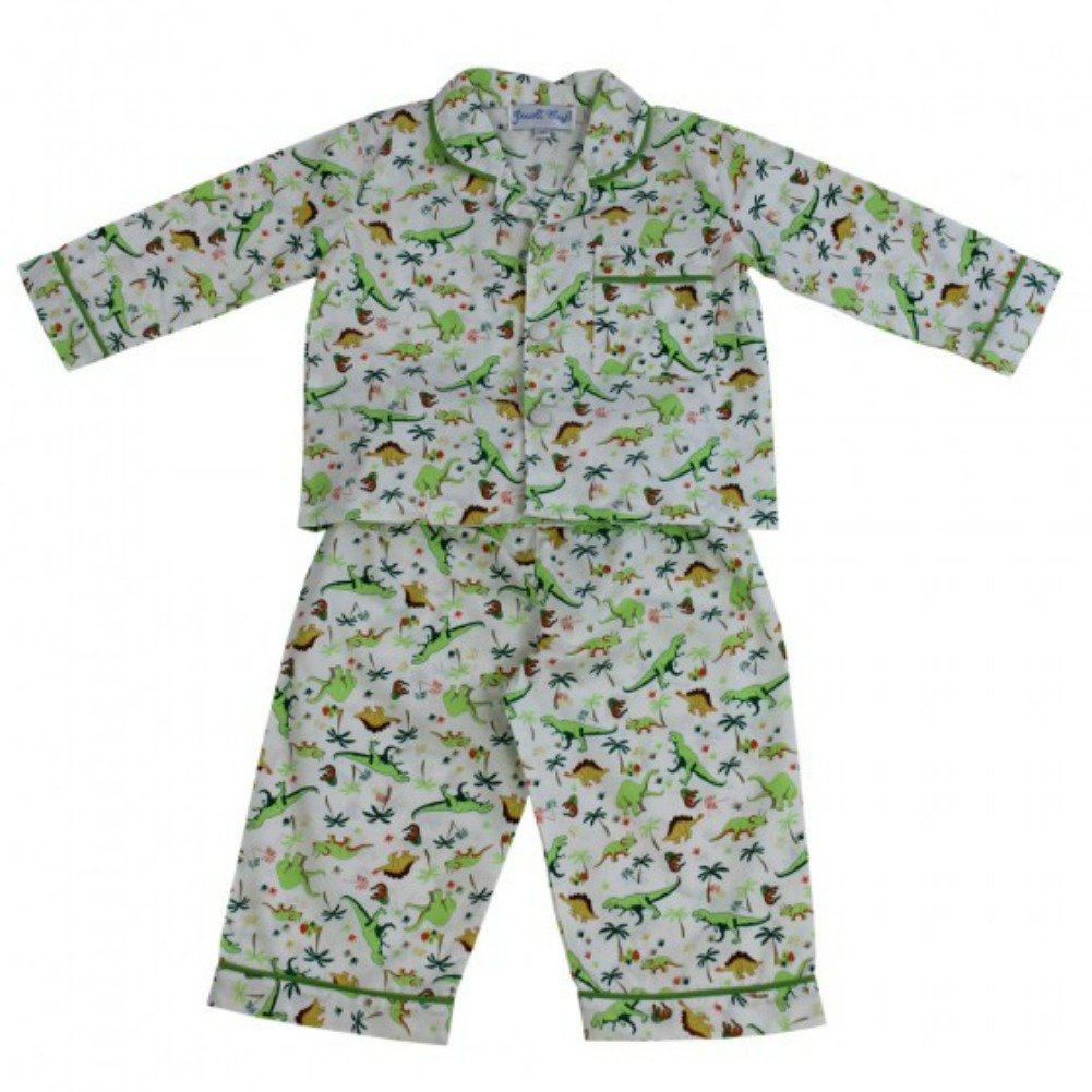 Powell craft Boys Pyjamas - Dinosaur design (2-3 years) - hanrattycraftsgifts.co.uk