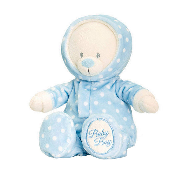 Keel Toys Baby Bear in Romper Plush Toy - hanrattycraftsgifts.co.uk
