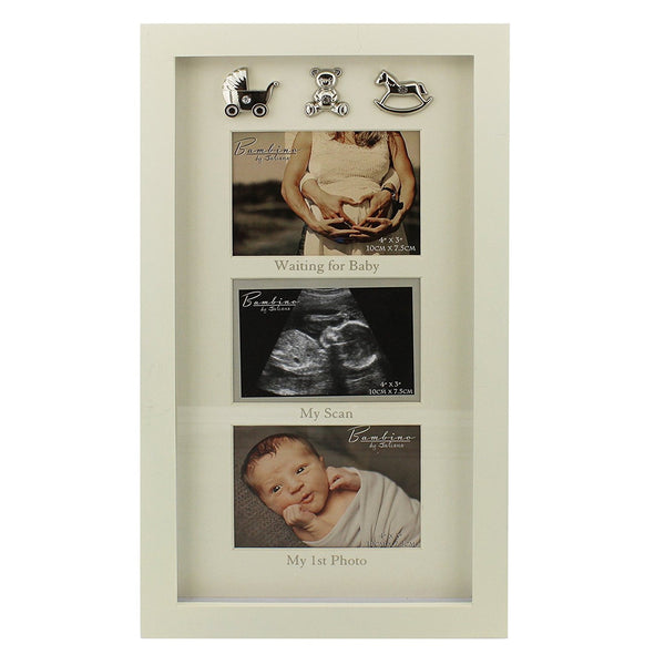 Bambino By Juliana - Collage Photo Frame - Waiting for Baby - CG447 - New - hanrattycraftsgifts.co.uk