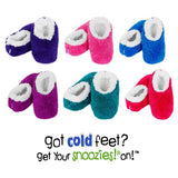 OMG! Snoozies Slippers, Cosy, Comfy, Sherpa Fleece ~ Small Ladies Size UK 3-4 - hanrattycraftsgifts.co.uk