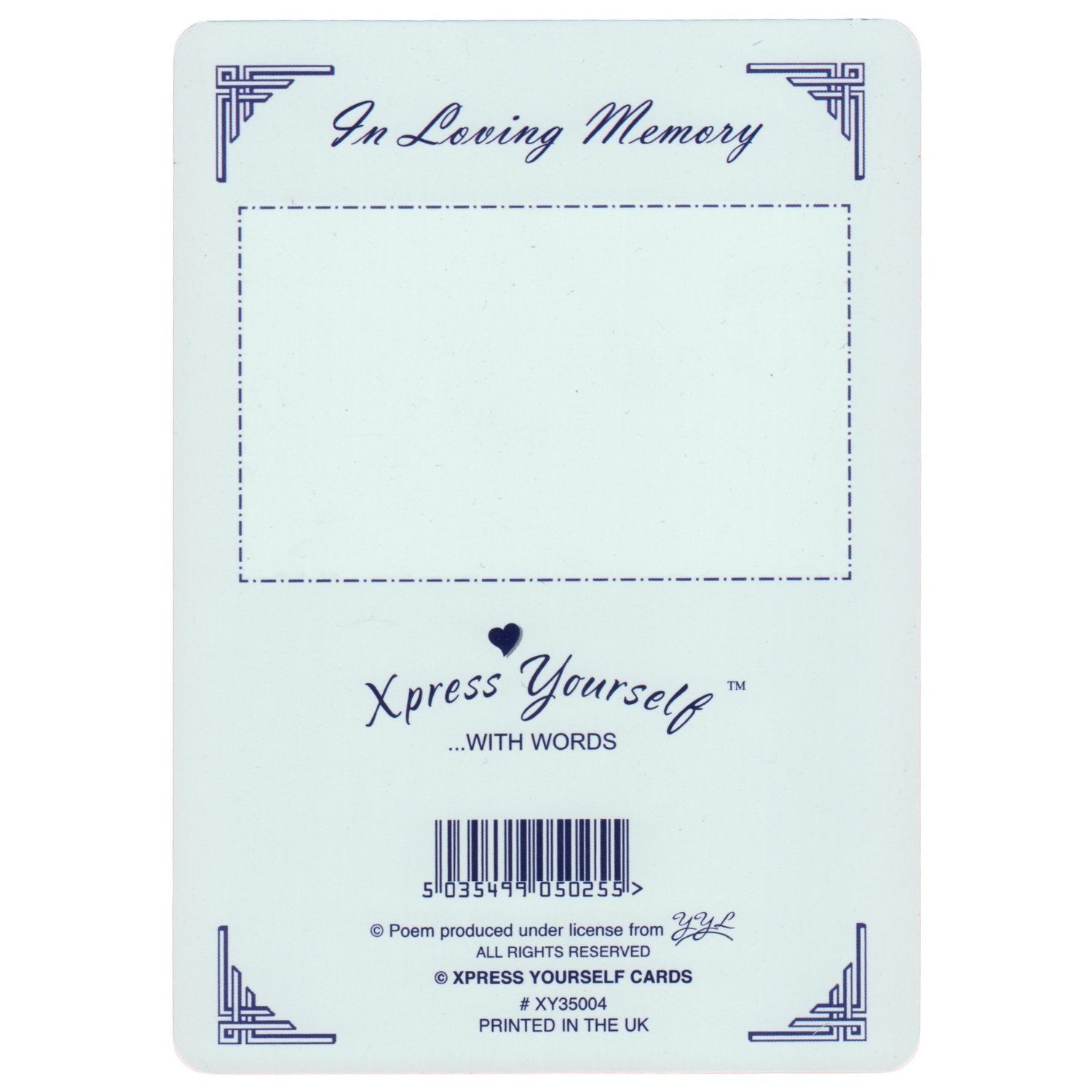Xpress Yourself Loving Memory Graveside Memorial Card & Holder 5.75 X 4" Relations Friends Etc - Dear Daughter 35013 - hanrattycraftsgifts.co.uk