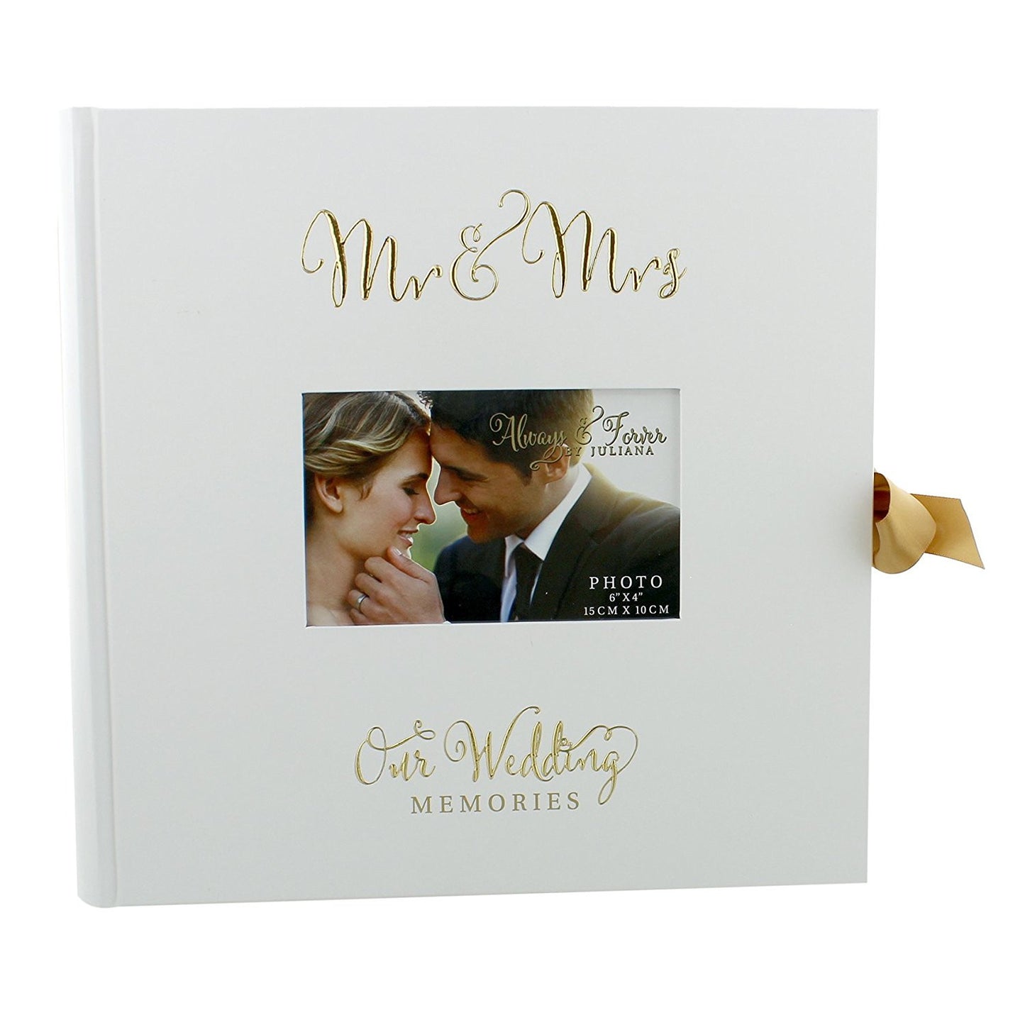 'Always & Forever' Gold Foil Album/scrap book 8" x 10" - hanrattycraftsgifts.co.uk