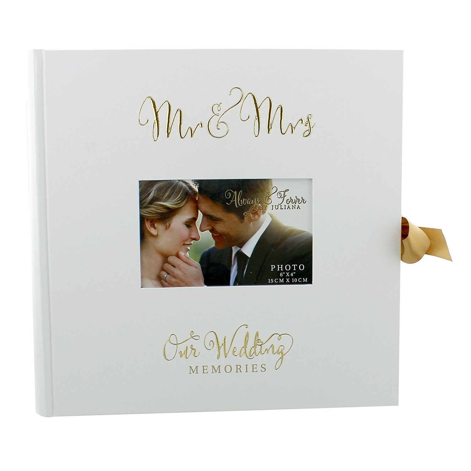 'Always & Forever' Gold Foil Album/scrap book 8" x 10" - hanrattycraftsgifts.co.uk