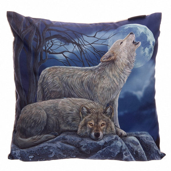 Howling Wolves by Lisa Parker Printed Cushion Cover - hanrattycraftsgifts.co.uk