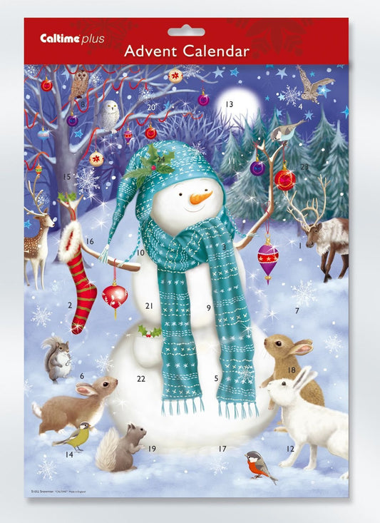 Caltime Snowman Advent - hanrattycraftsgifts.co.uk