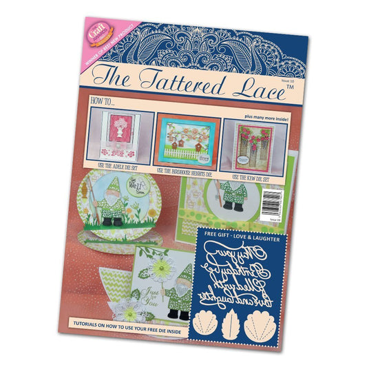 Tattered Lace Issue 10 Magazine, Multi-Colour - hanrattycraftsgifts.co.uk