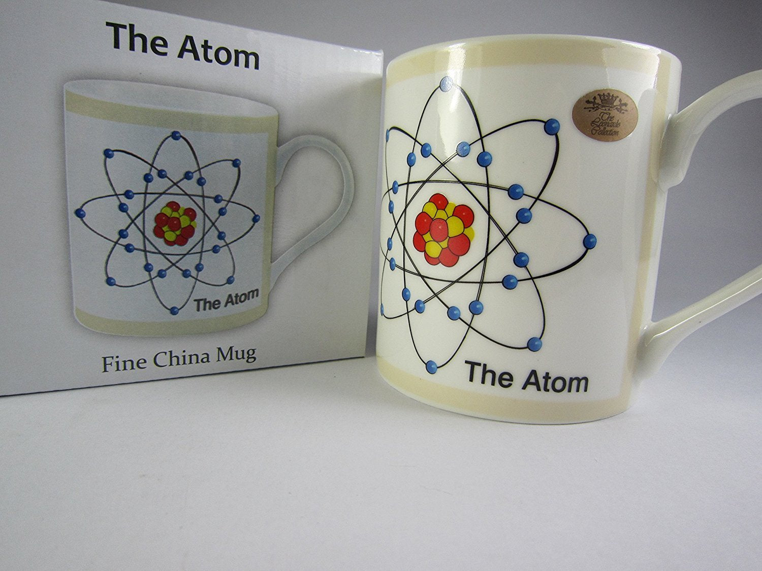 The Atom Fine China Mug - hanrattycraftsgifts.co.uk