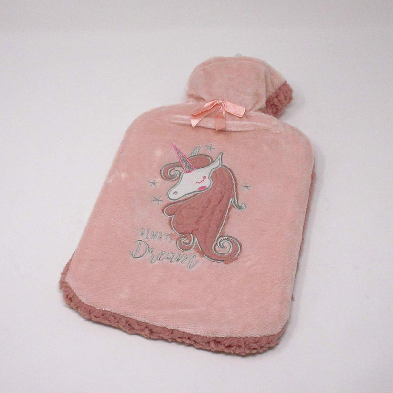 Country Club Thick Sherpa Fleece 2 Litre Hot Water Bottle - hanrattycraftsgifts.co.uk