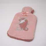 Country Club Thick Sherpa Fleece 2 Litre Hot Water Bottle - hanrattycraftsgifts.co.uk