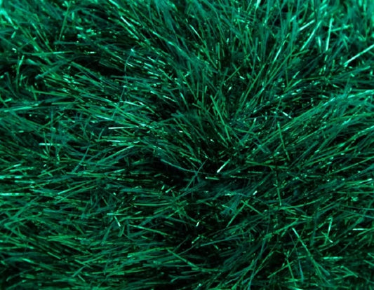 King Cole Chunky Tinsel A Knitted Tinsel Chunky Emerald Yarn