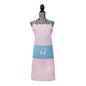 Vintage Style 100% Cotton Pinny Waist Kitchen Apron - Duck Egg Blue, Red - hanrattycraftsgifts.co.uk