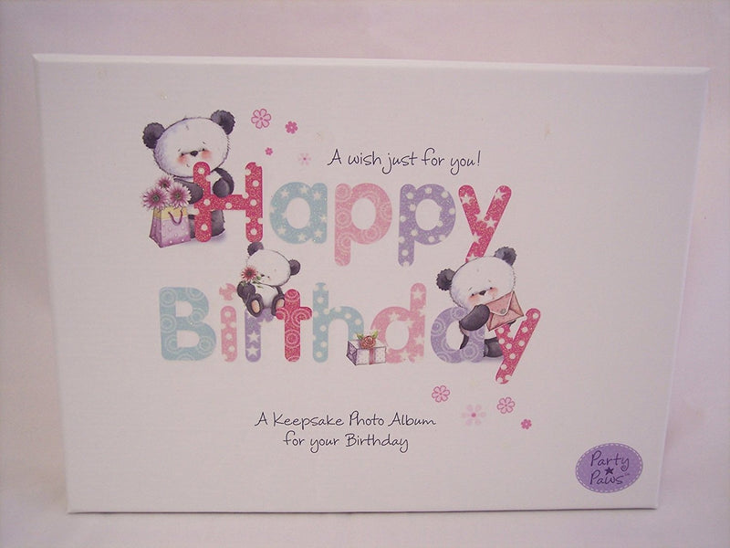 Happy Birthday - A Keepsake Photo Album - hanrattycraftsgifts.co.uk