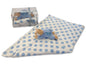 Babies Blue Soft 'Cute Baby Boy' Teddy Bear & Blanket - Boxed Gift Set - hanrattycraftsgifts.co.uk