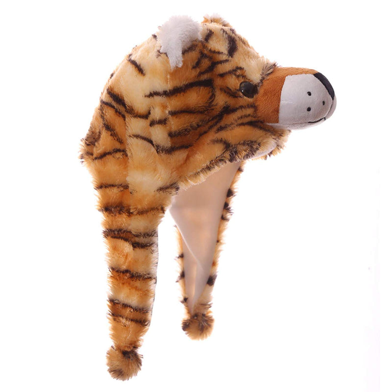 Wild Woolies Character Hats - Super Plush and Soft (TIGER) - hanrattycraftsgifts.co.uk