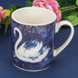 Swan Lake Hello Beautiful New Bone China Mug en porcelaine