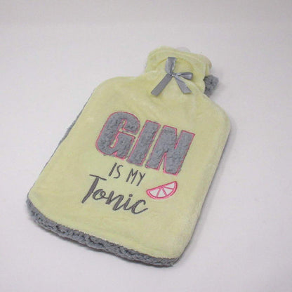Country Club Thick Sherpa Fleece 2 Litre Hot Water Bottle - hanrattycraftsgifts.co.uk