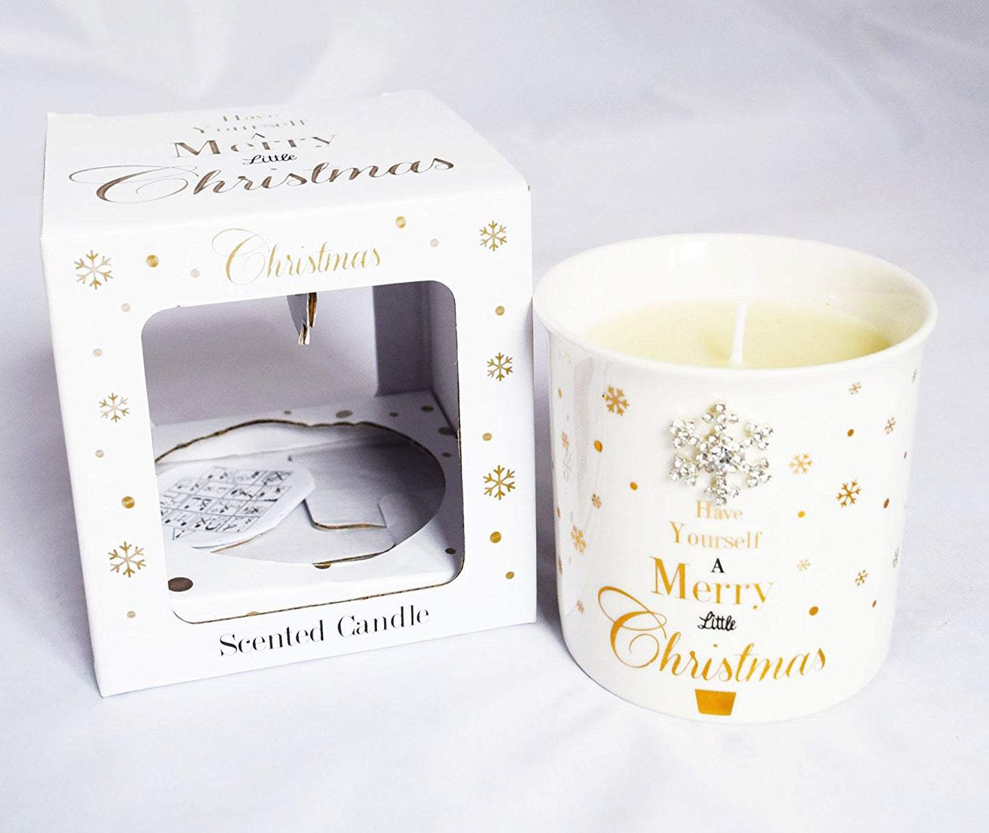 Christmas Scented Candle - hanrattycraftsgifts.co.uk