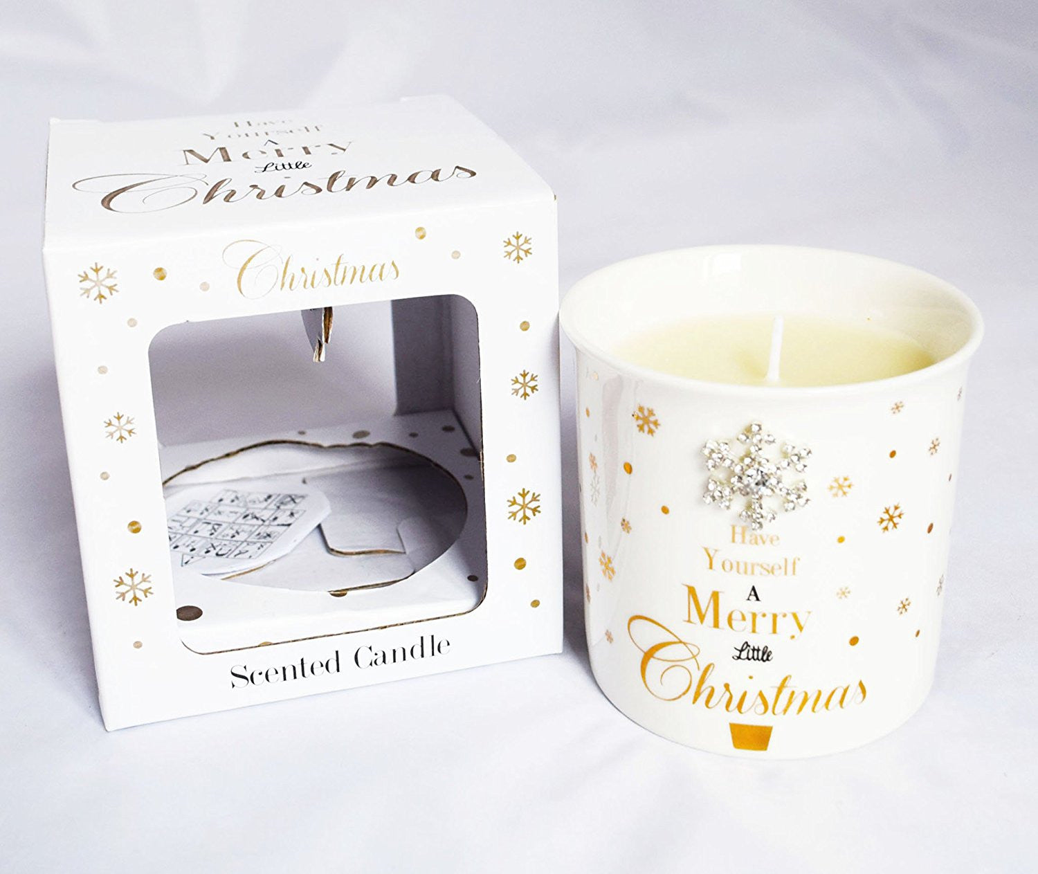 Christmas Scented Candle - hanrattycraftsgifts.co.uk