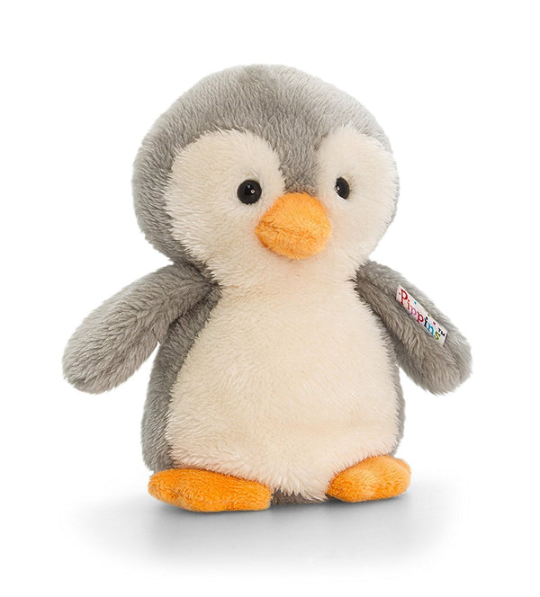 Keel Toys Pippins Penguin - 14cm - hanrattycraftsgifts.co.uk