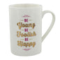 Be Young Be Foolish Be Happy Inspirational Mug In Gift Box - hanrattycraftsgifts.co.uk