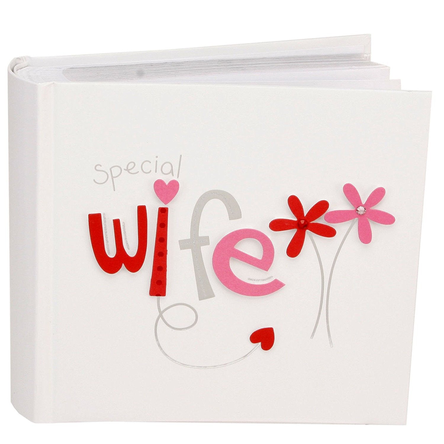 Talking Pictures More Than Words 3D Lett Album- Special Wife - hanrattycraftsgifts.co.uk