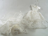 Wedding Dress I Pouch for Almonds Ivory 17 cm Set of 6 - hanrattycraftsgifts.co.uk