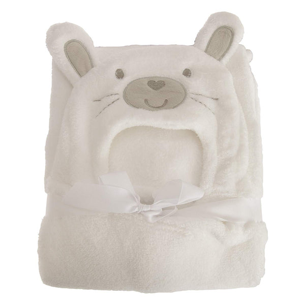Snuggle Baby Boys/Girls Supersoft Bunny Baby Wrap - hanrattycraftsgifts.co.uk