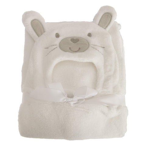 Snuggle Baby Boys/Girls Supersoft Bunny Baby Wrap - hanrattycraftsgifts.co.uk