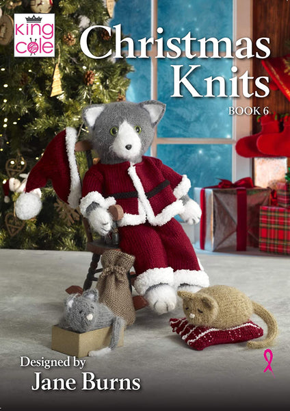 Christmas Knits Book 6 - Hooded Blanket Doorstop Wreath Toilet