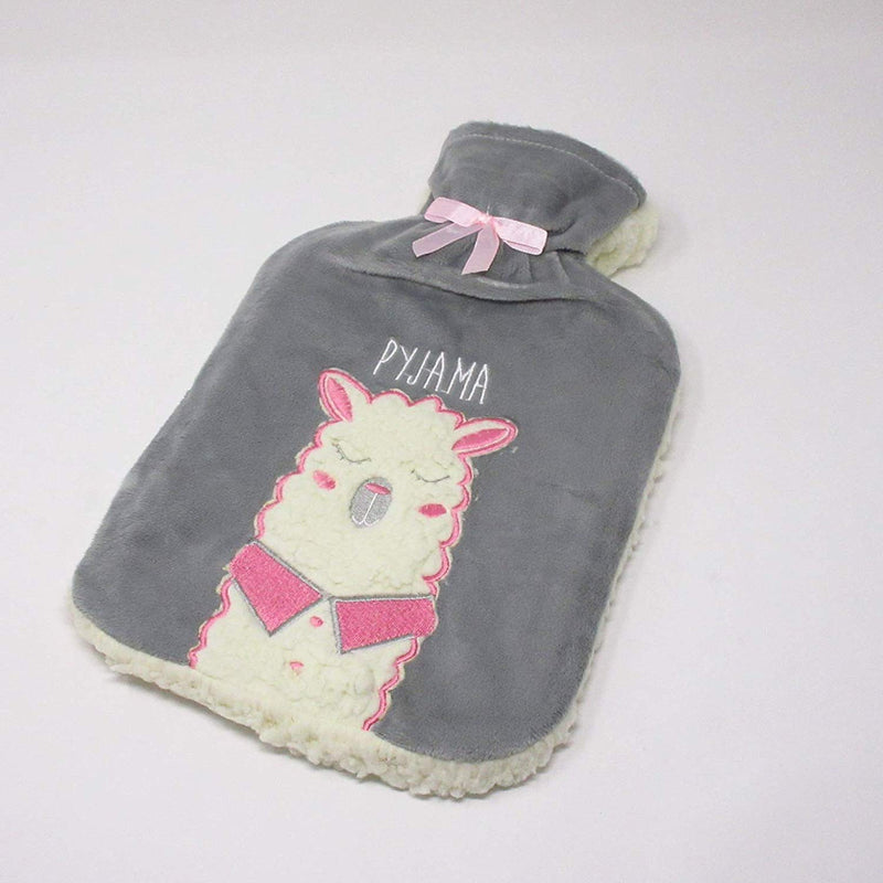 Country Club Thick Sherpa Fleece 2 Litre Hot Water Bottle - hanrattycraftsgifts.co.uk
