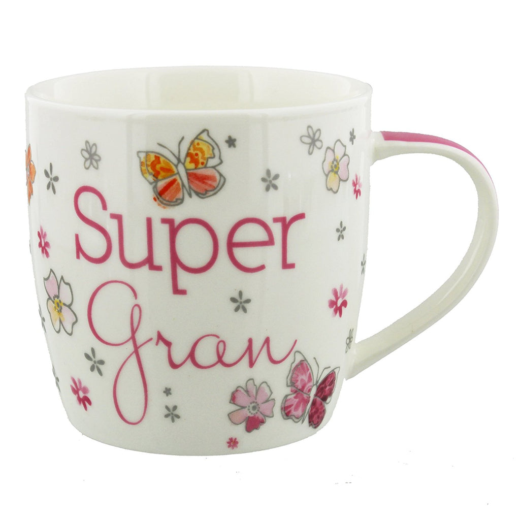 Super Gran China Birthday Mug Juliana Collection - hanrattycraftsgifts.co.uk