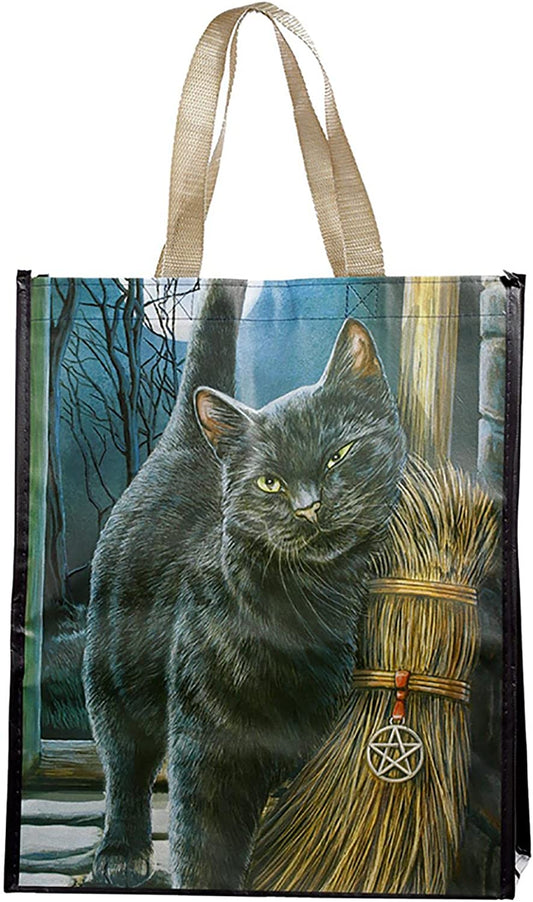 Puckator Lisa Parker A Brush with Magick Cats Reusable Shopping Bag Tote Shopper