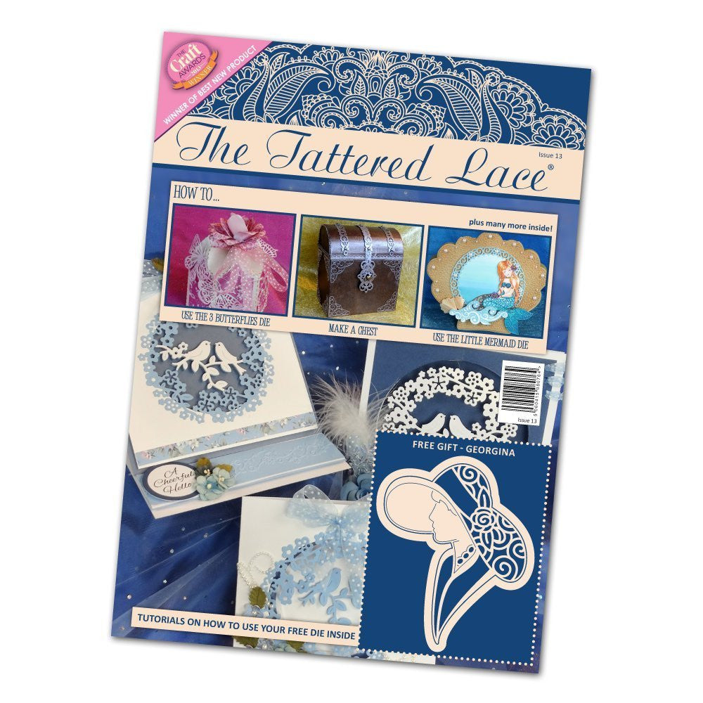 Tattered Lace Issue 13 Magazine, Multi-Colour - hanrattycraftsgifts.co.uk