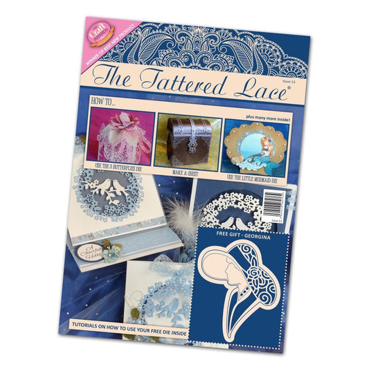 Tattered Lace Issue 13 Magazine, Multi-Colour - hanrattycraftsgifts.co.uk