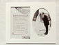 10 x 8 Sentiment Photo Mount Our Wedding Message - hanrattycraftsgifts.co.uk