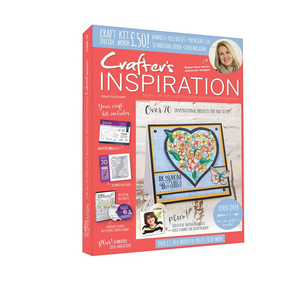 Crafters Companion Crafter's Inspiration Magazine Issue 15 Autumn Edition - hanrattycraftsgifts.co.uk