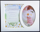 10 x 8 Sentiment Photo Mount Grandma Message - hanrattycraftsgifts.co.uk