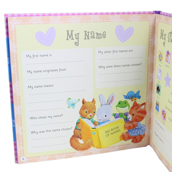 My First Five Year Diary - A Baby Record Book - hanrattycraftsgifts.co.uk