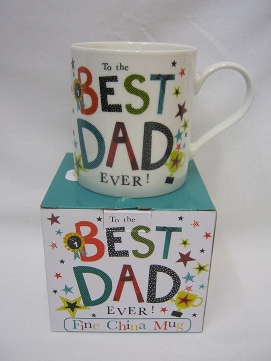 To The Best Dad Ever Mug MG219S - hanrattycraftsgifts.co.uk